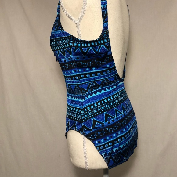 Jones New York Swim Jones New York One Piece Swimsuit Low Back